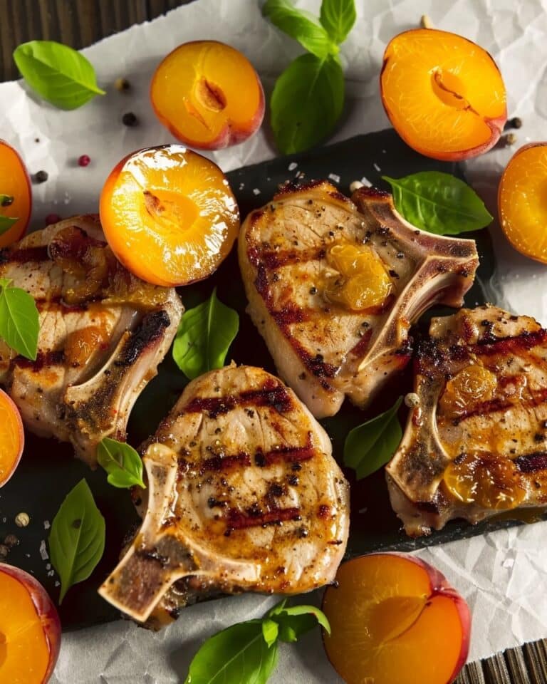 Apricot Grilled Chops