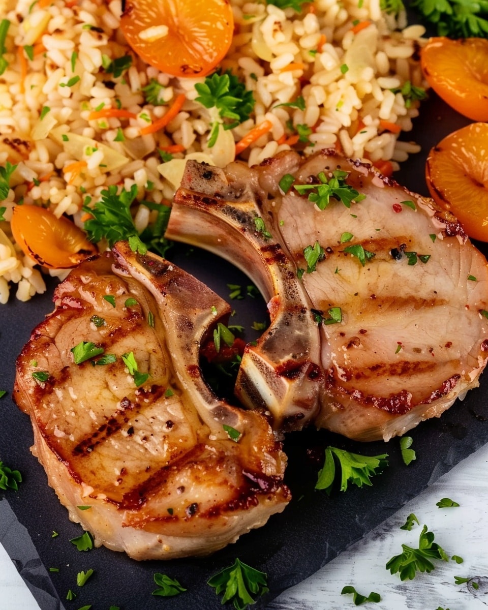 Apricot Grilled Chops