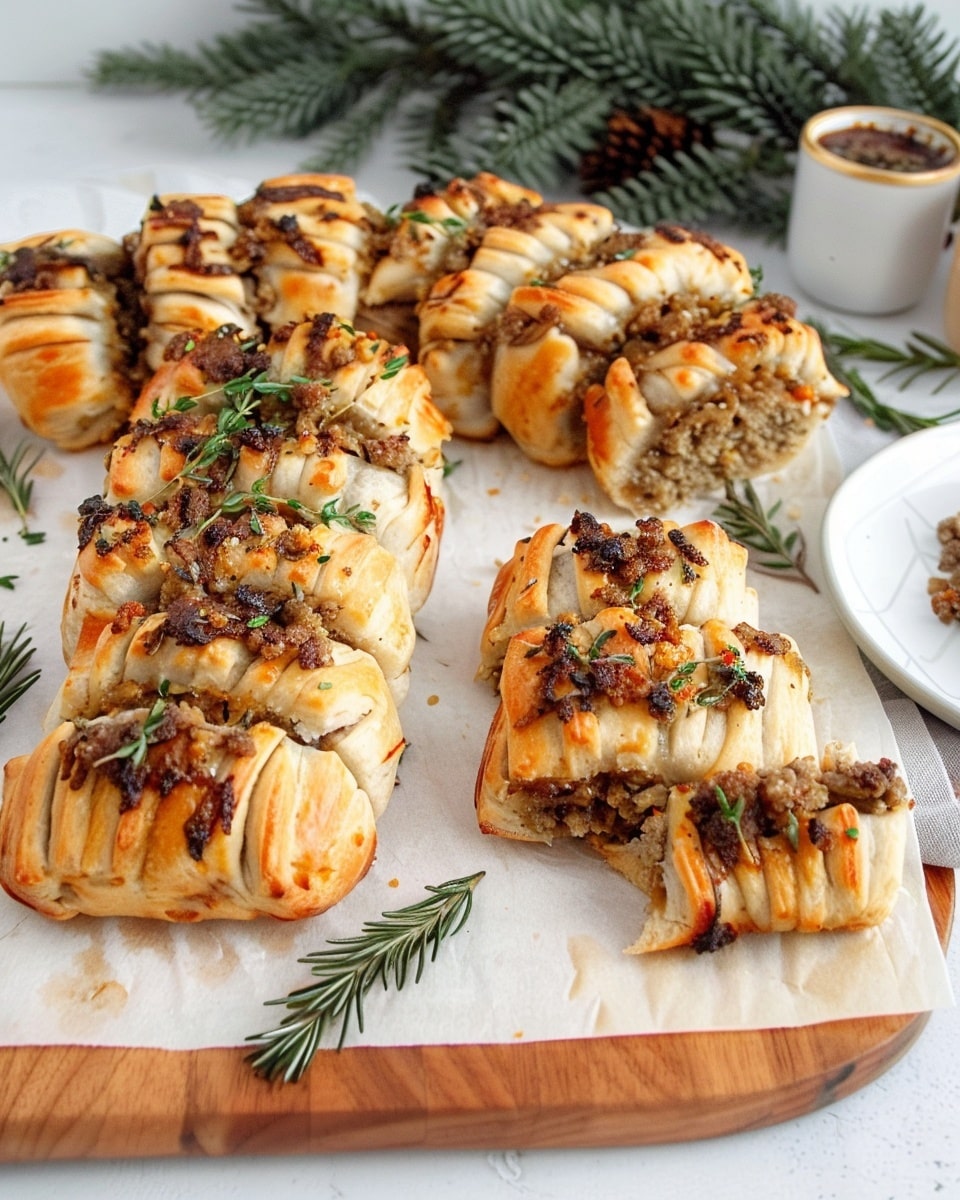 Beef and Horseradish Sausage Rolls