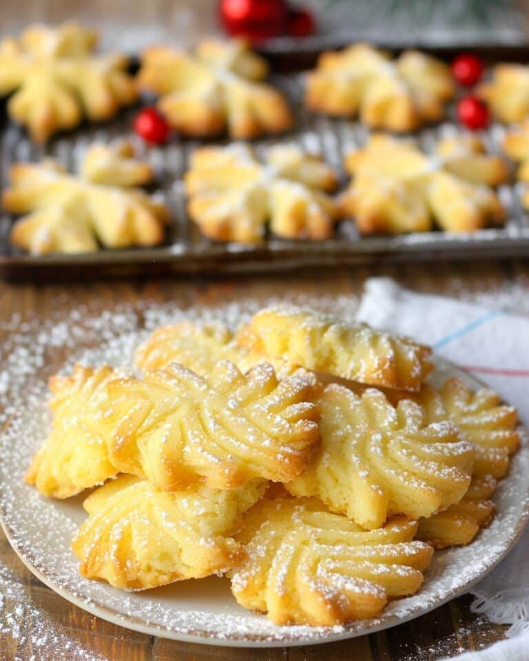 Buttery Melt-in-Your-Mouth Butter Cookies