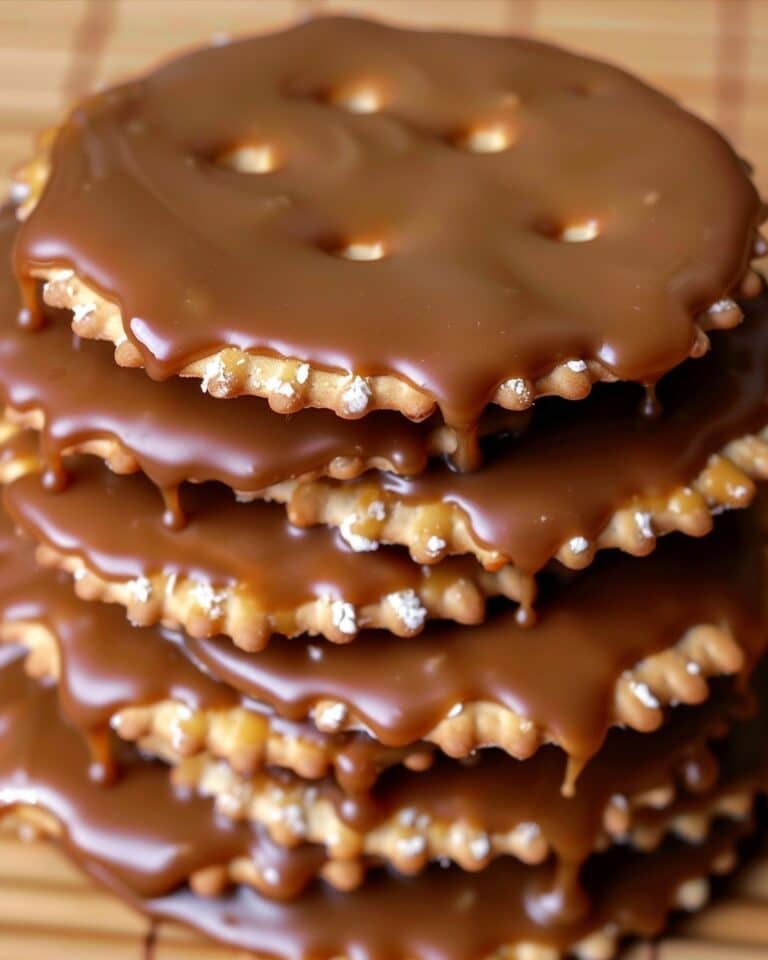 Caramel Peanut Ritz Cracker Bites