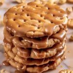 Caramel Peanut Ritz Cracker Bites