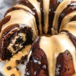 Chocolate Chip Bundt Cake With Cheesecake Filling