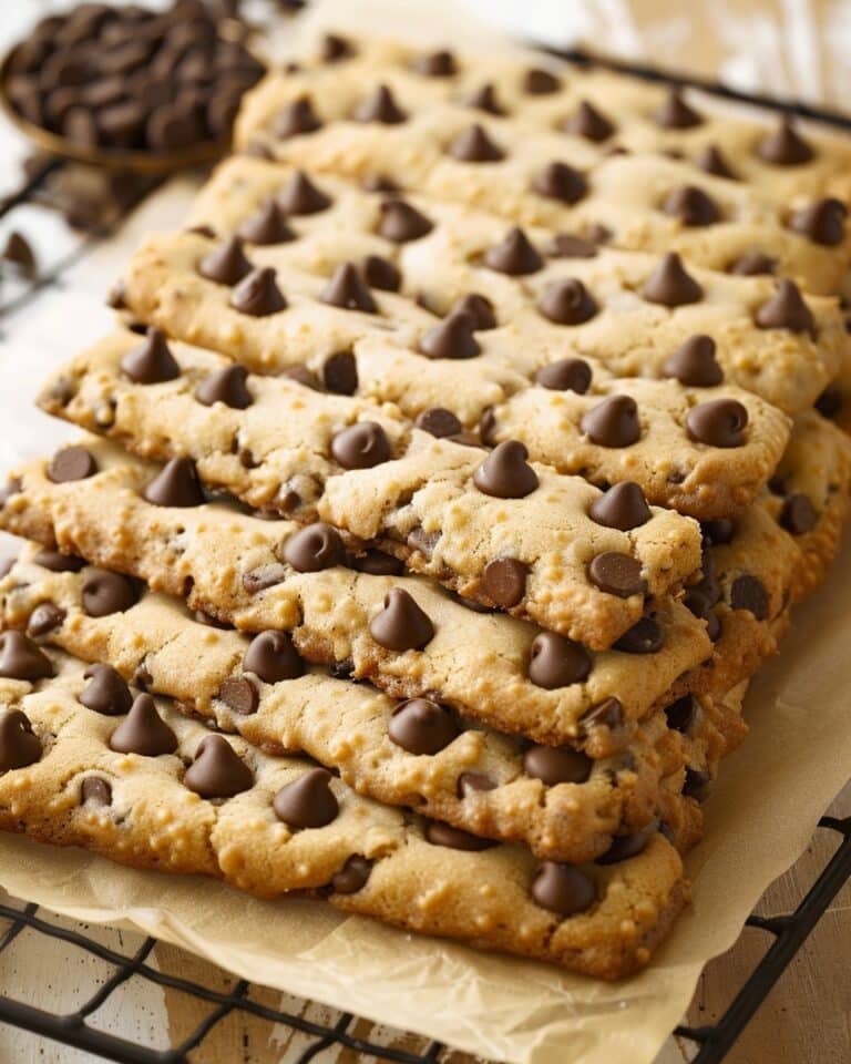 Chocolate Chip Cookie Sticks