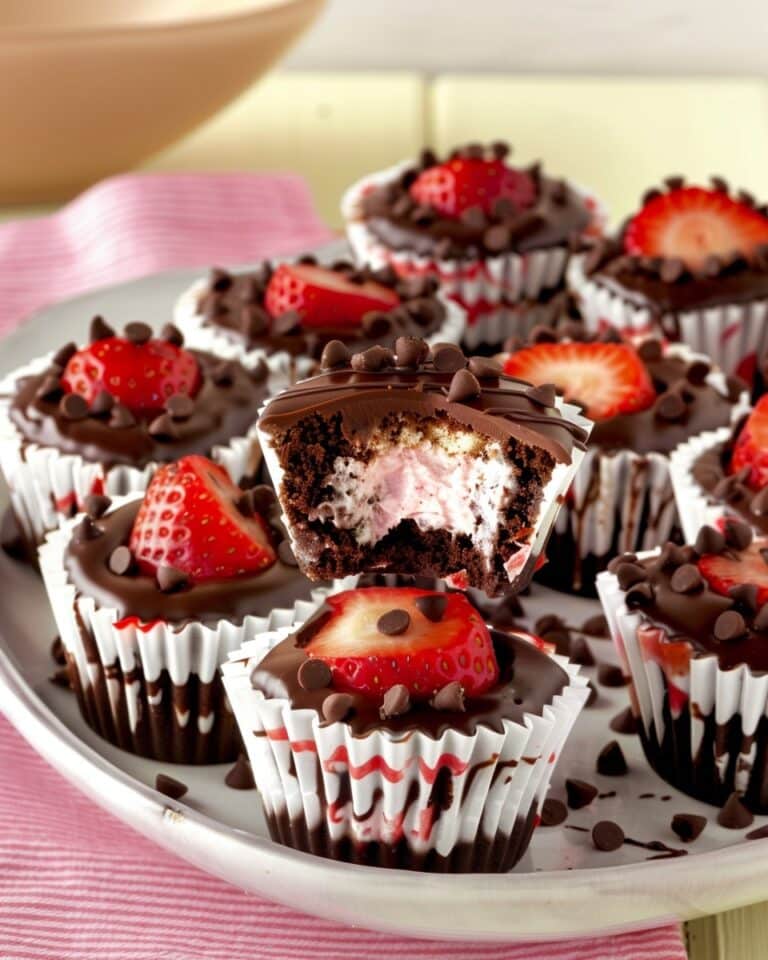 Chocolate Strawberry Cups