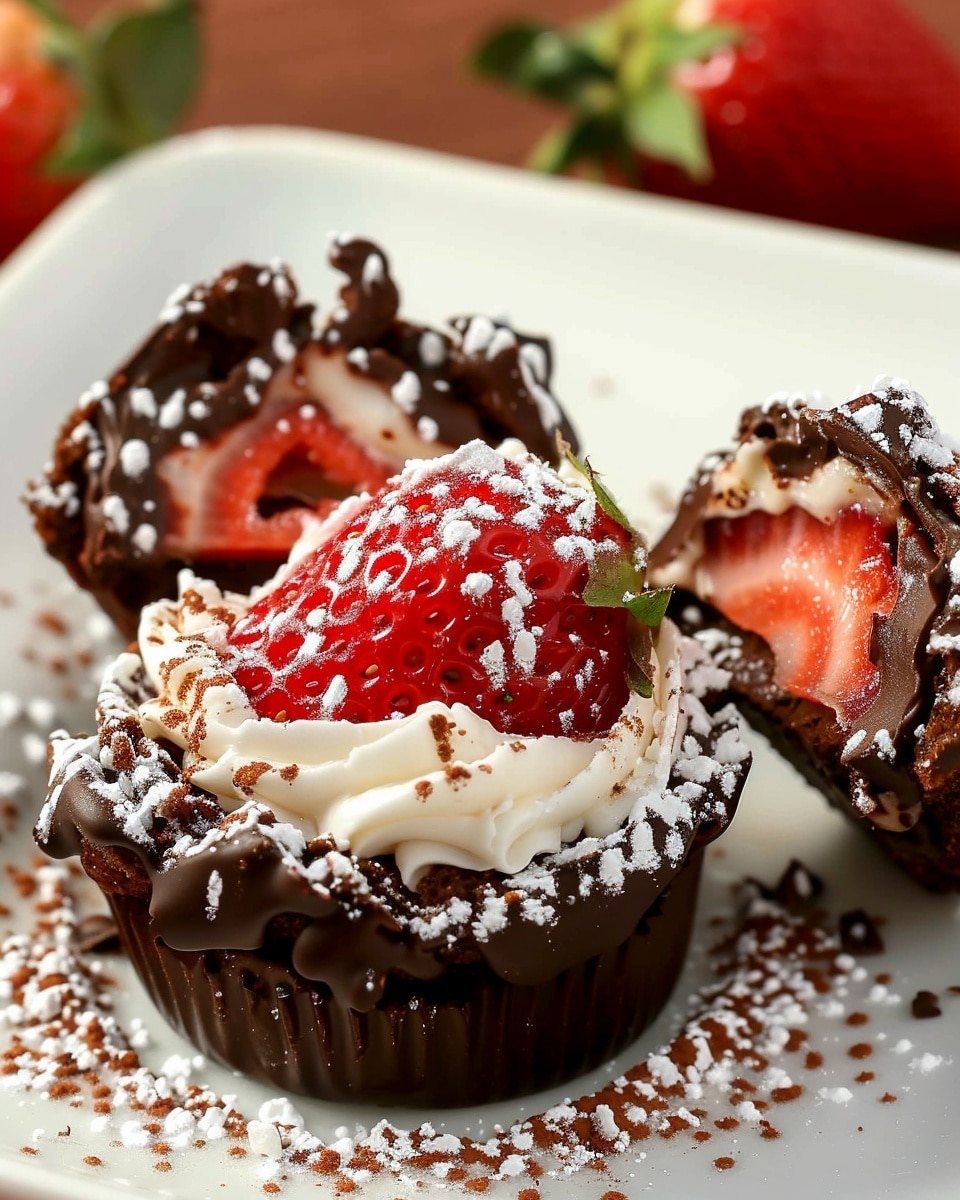 Chocolate Strawberry Cups