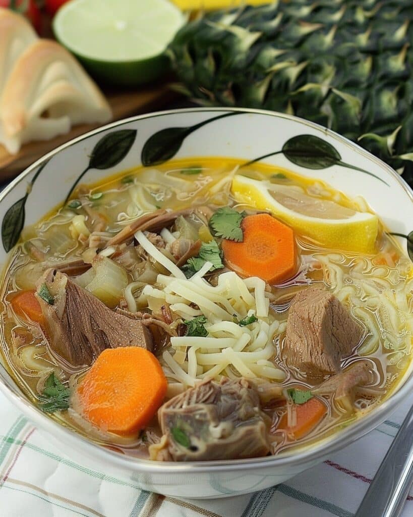 Cocido Recipe (Mexican Beef Soup)