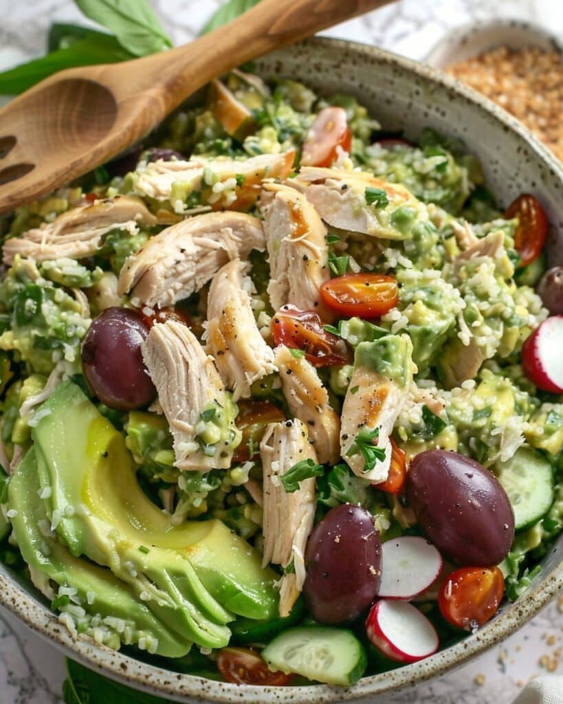 Creamy Avocado Chicken Salad