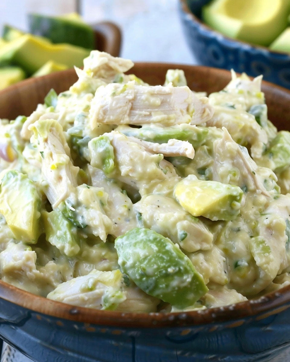 Creamy Avocado Chicken Salad