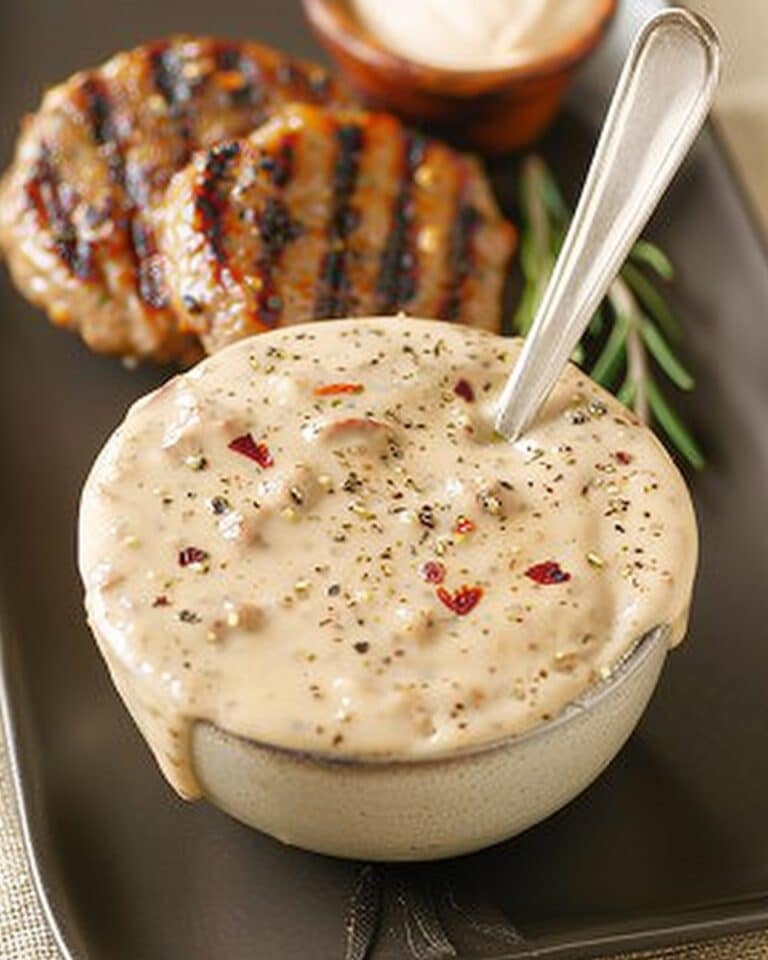 Creamy Garlic Sauce for Zinger Burger