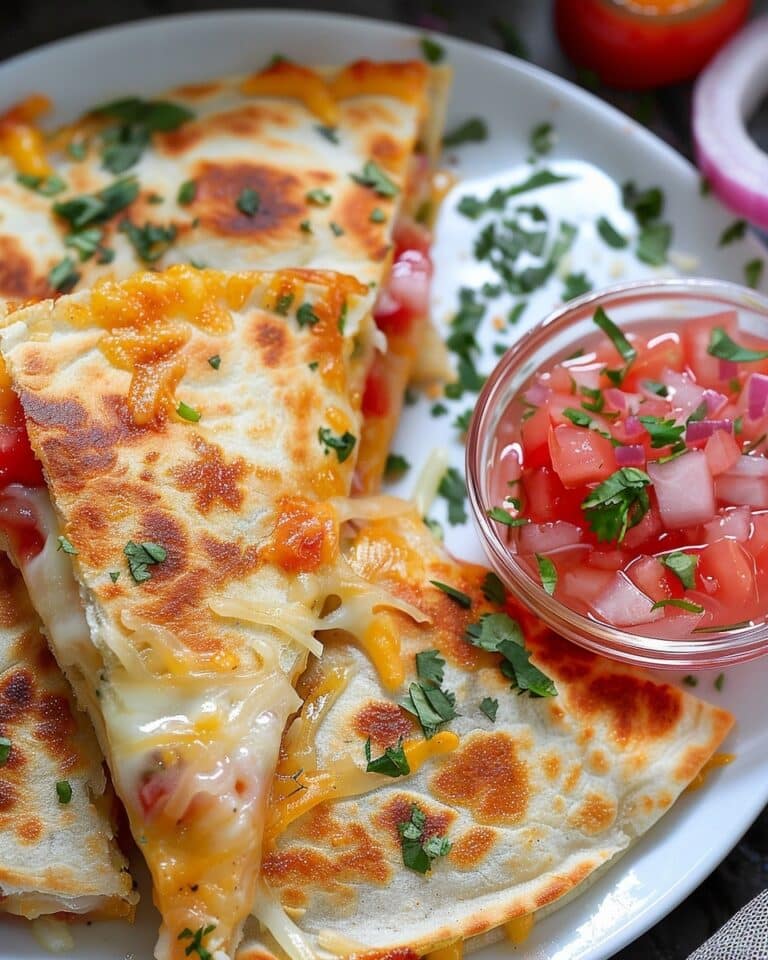 Crispy Baked Quesadillas with Ground Turkey and Black Beans