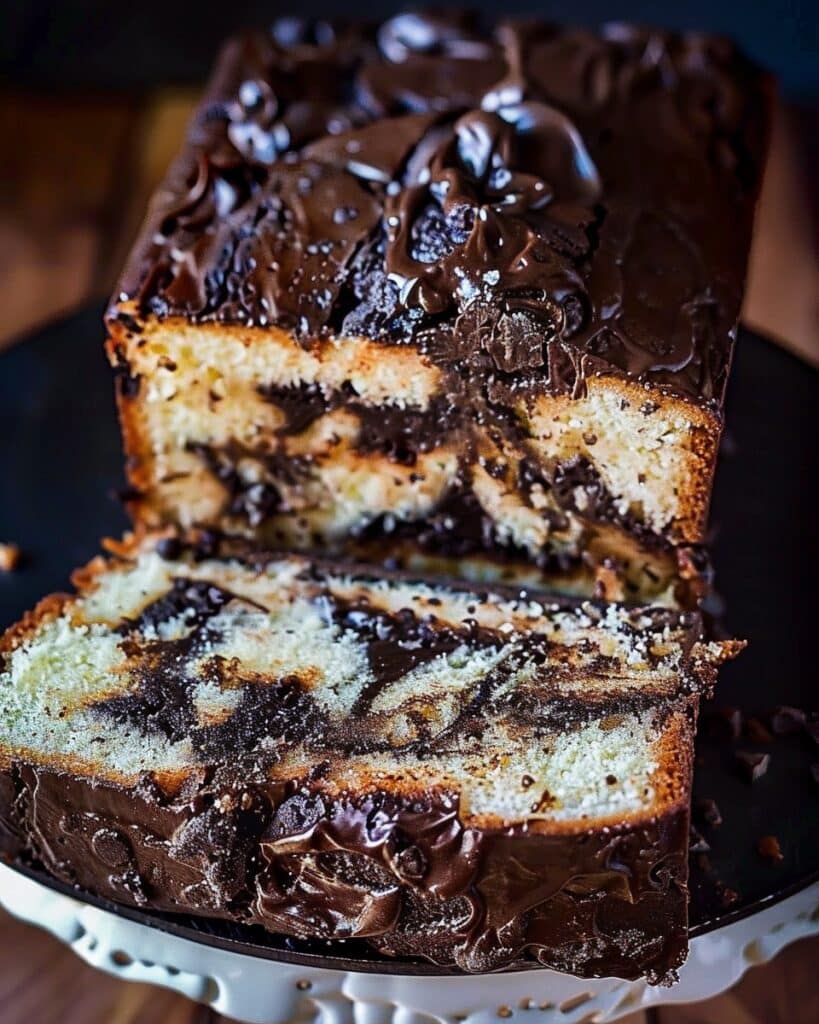 Dreamy Cream Cheese Chocolate Pound Cake