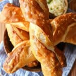 Easy Pretzel Bun Recipe (Authentic Laugenbrötchen)