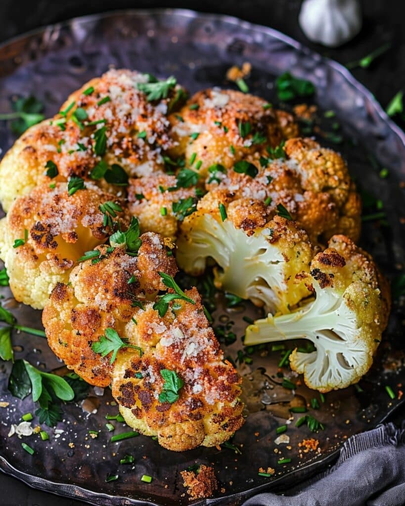 Easy Roasted Cauliflower Recipe