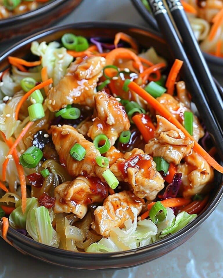 Egg Roll Bowls with Chicken and Cabbage: An Incredible Ultimate 10-Minute Meal
