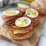Egg and Cheese Bagel Thins