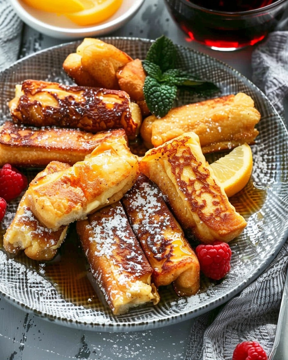 French Toast Roll-Ups