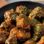 Green Garlic Chilli Chicken