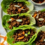 Ground Beef Lettuce Wraps