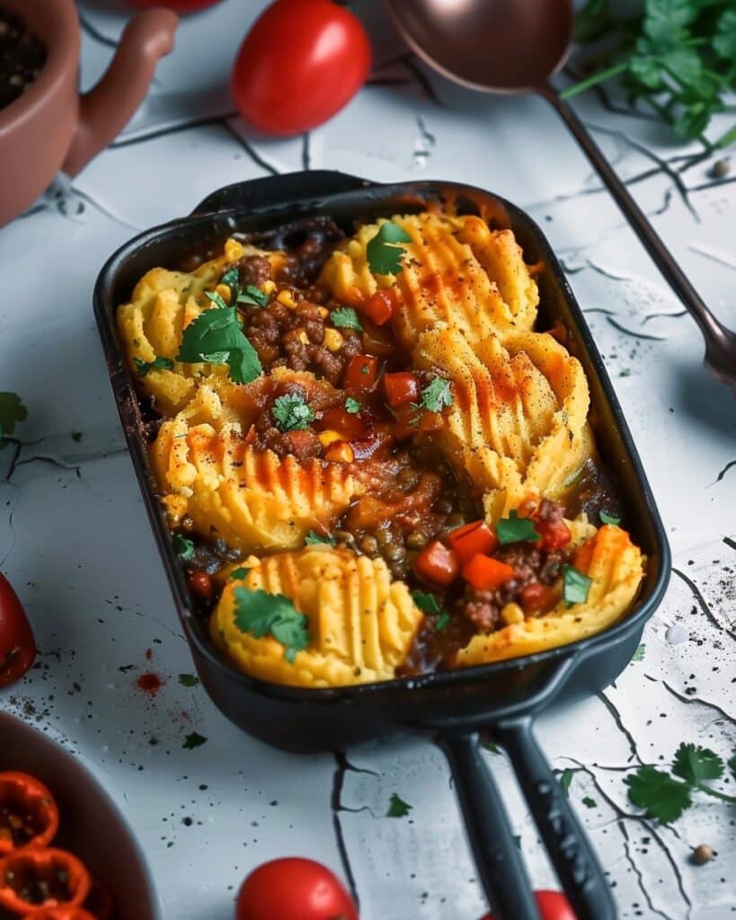 High-Protein Tex Mex Shepherd’s Pie
