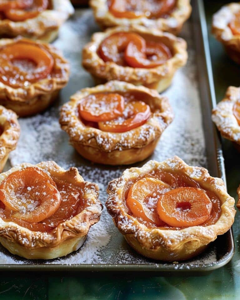 Homemade Apricot Tarts