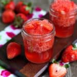 Homemade Strawberry Puree Recipe For Cocktails & Drinks