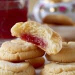 Sugar-Free Jam-Filled Butter Cookie Bites