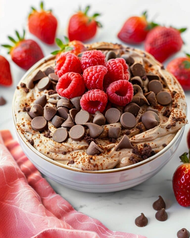 Ho to make Brownie Batter Dip