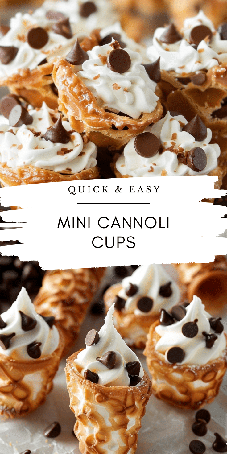 Mini Cannoli Cups | Meal Shine