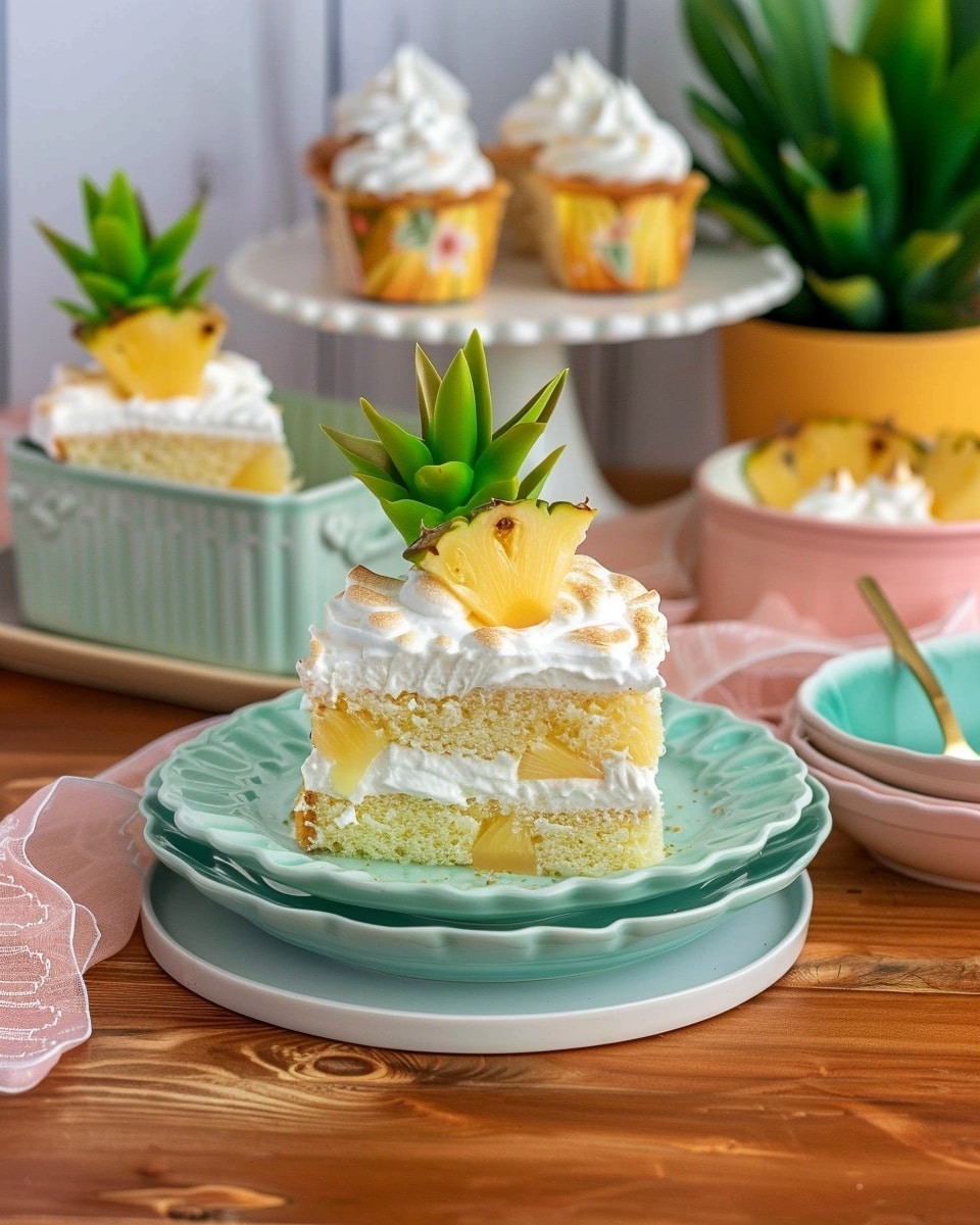 Pineapple Angel Food Cake