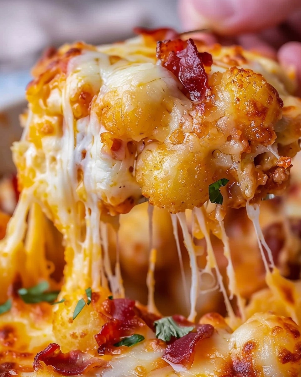 Ho to make Pizza Tater Tot Casserole