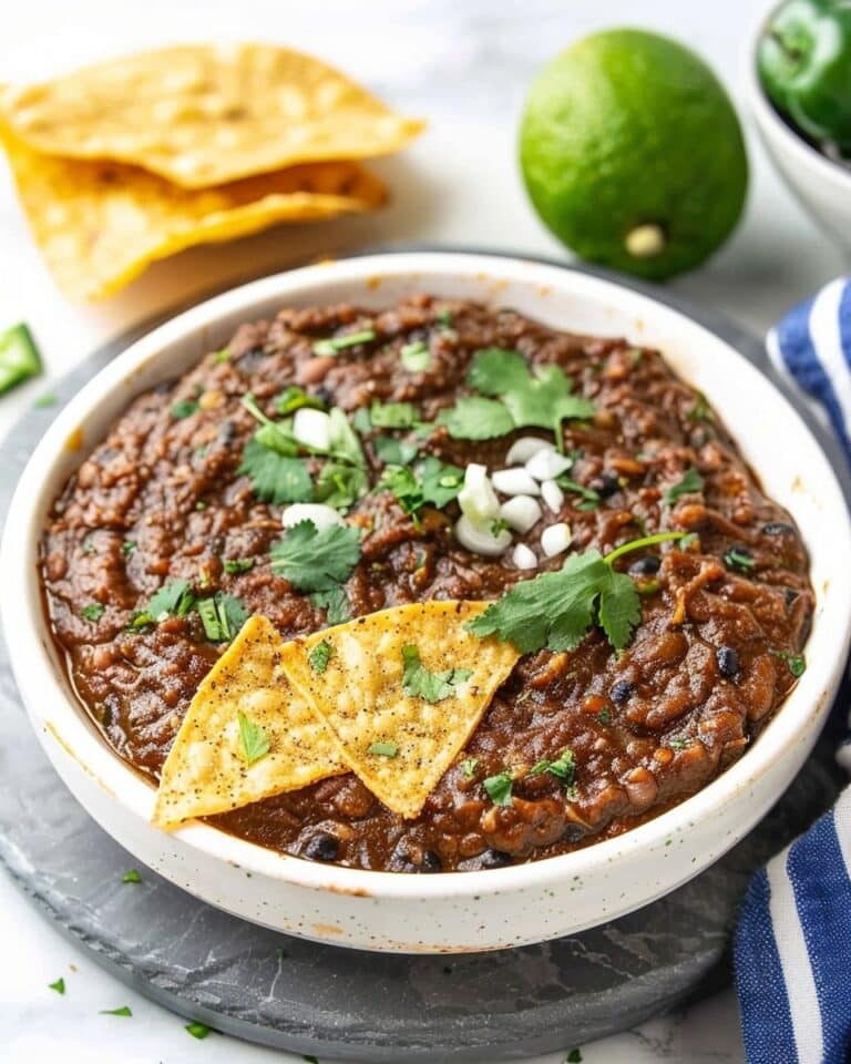 Refried Black Beans (Better than Store-Bought)