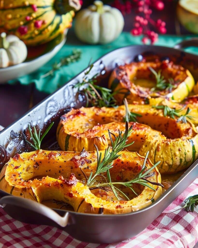 Roasted Delicata Squash