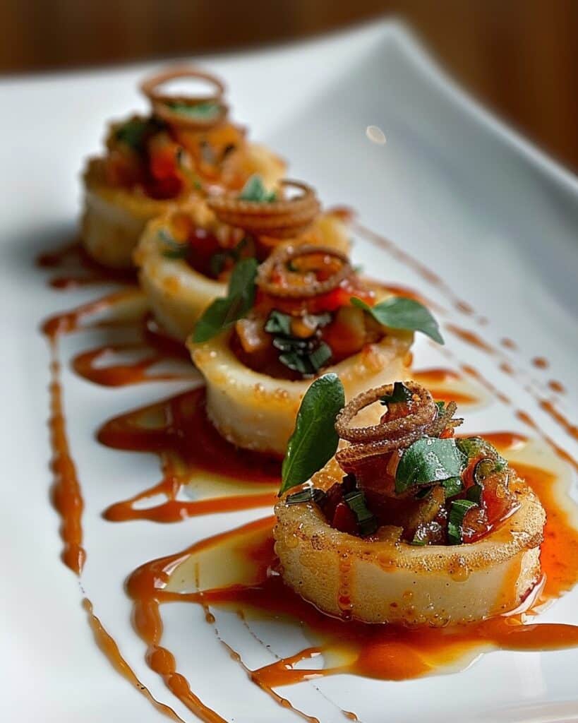 Southern Italian Stuffed Calamari