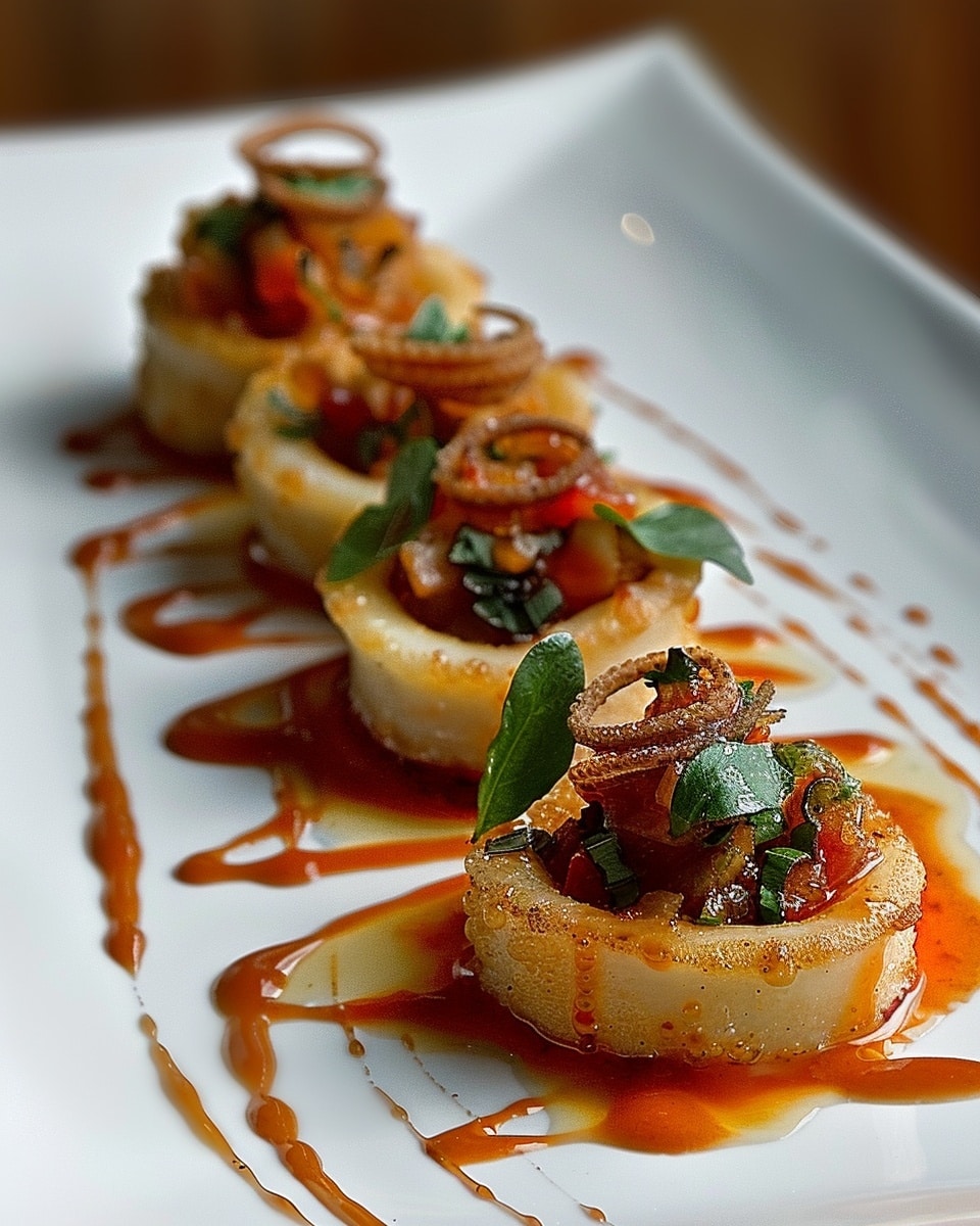 Southern Italian Stuffed Calamari