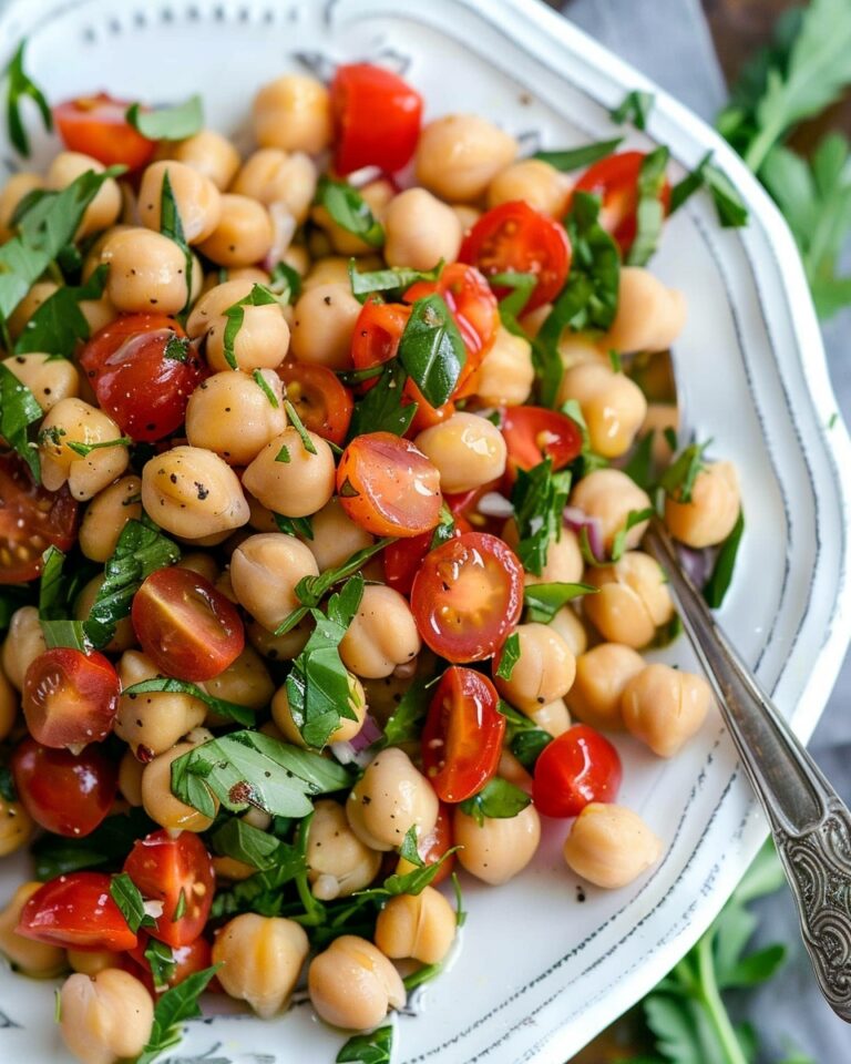 Simple Chickpea Salad