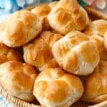 Soft & Puffy Arabic Bread (Kuboos)