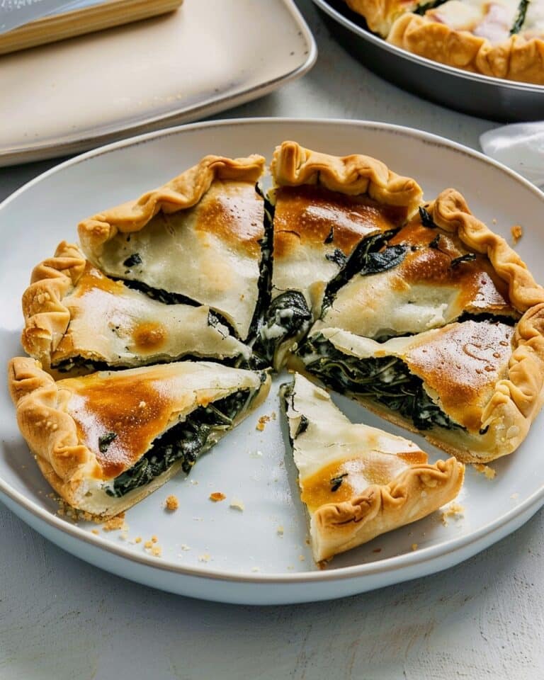 Spinach Fatayer Recipe (Lebanese Spinach Pie)