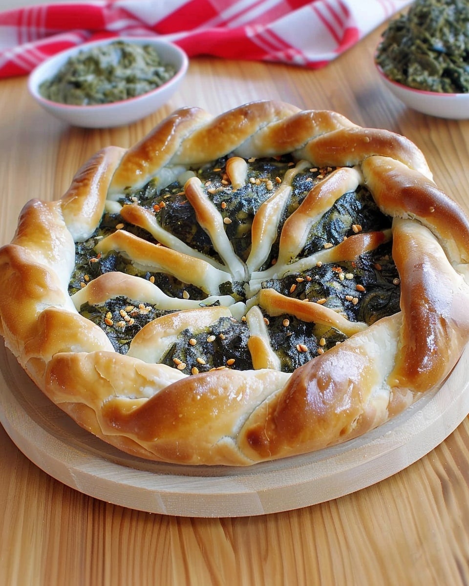 Spinach Fatayer Recipe (Lebanese Spinach Pie)