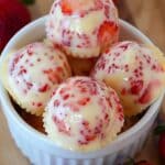 Strawberry Greek Yogurt Bites