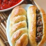 Stuffed Sausage Bread Rolls
