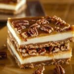 Sugar-Free Caramel Pecan Cheesecake Bars