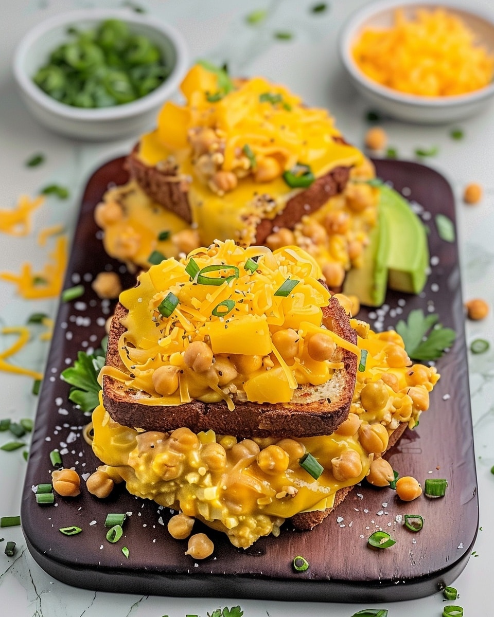 Best Chickpea Tuna Melt