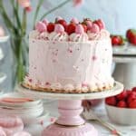 Strawberry Shortcake Ice Cream Cake