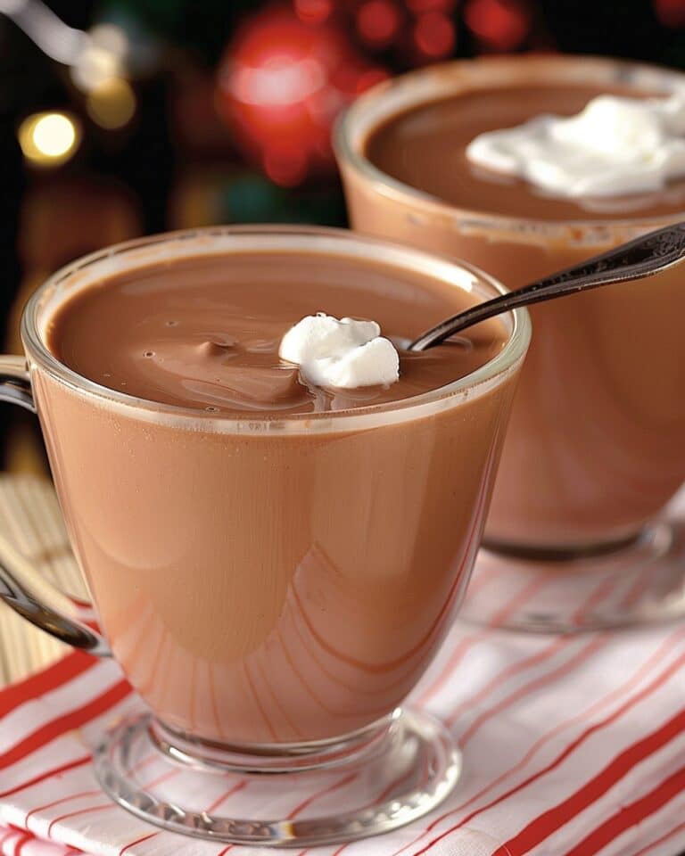 Thick and Creamy Italian Hot Chocolate