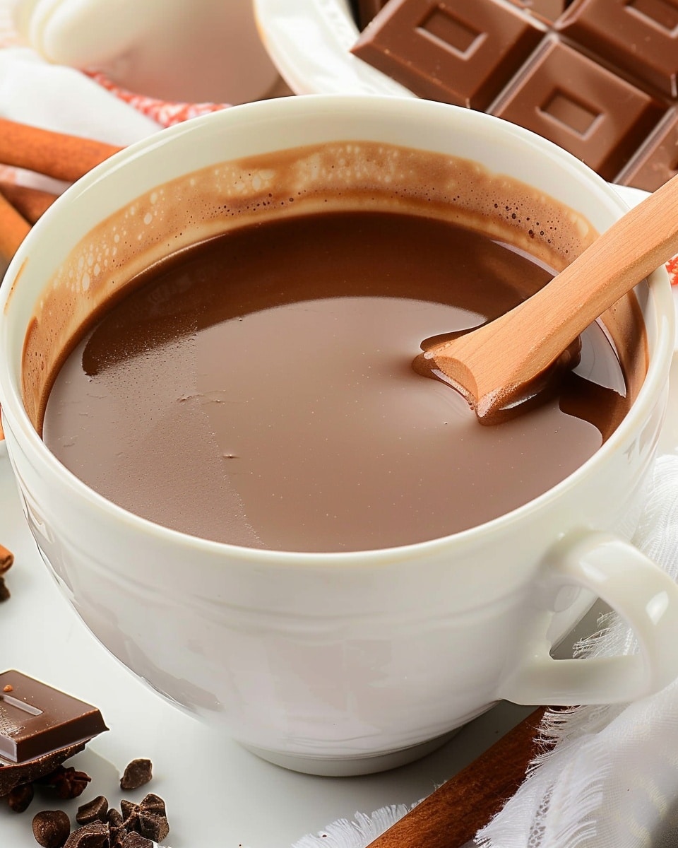 Thick and Creamy Italian Hot Chocolate