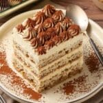 Tiramisu Milk Cake (Two-Layer)