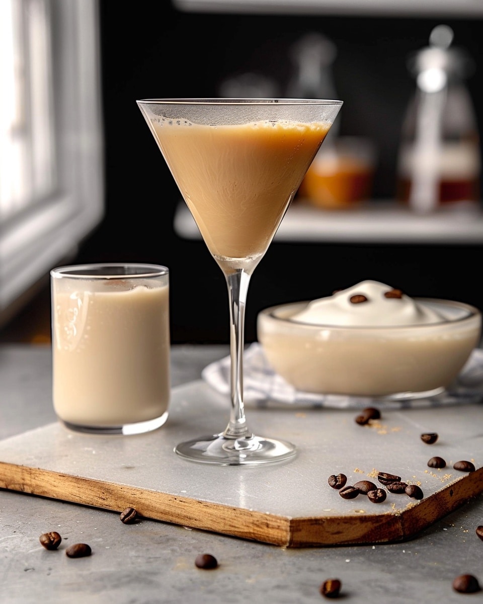 Creamy Homemade Coffee Drink