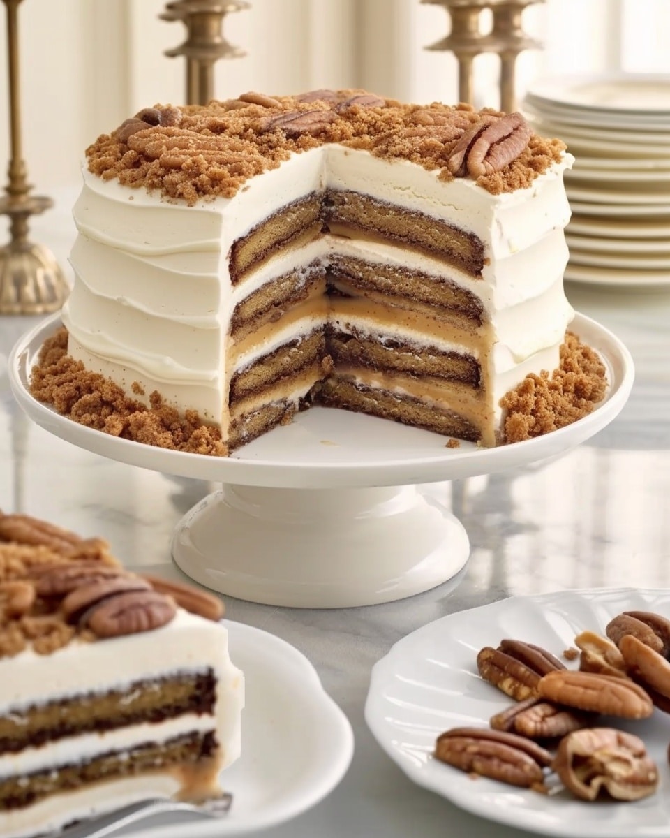 No-Bake Nutty Buddy Butterscotch Icebox Cake
