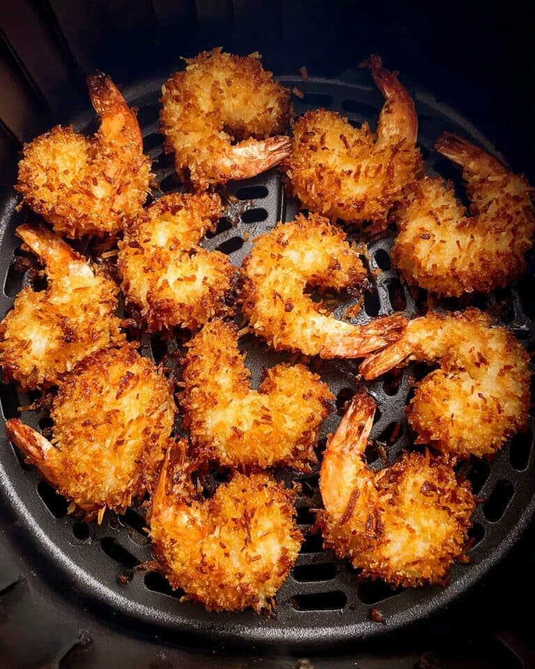 Air Fryer Frozen Coconut Shrimp Recipe